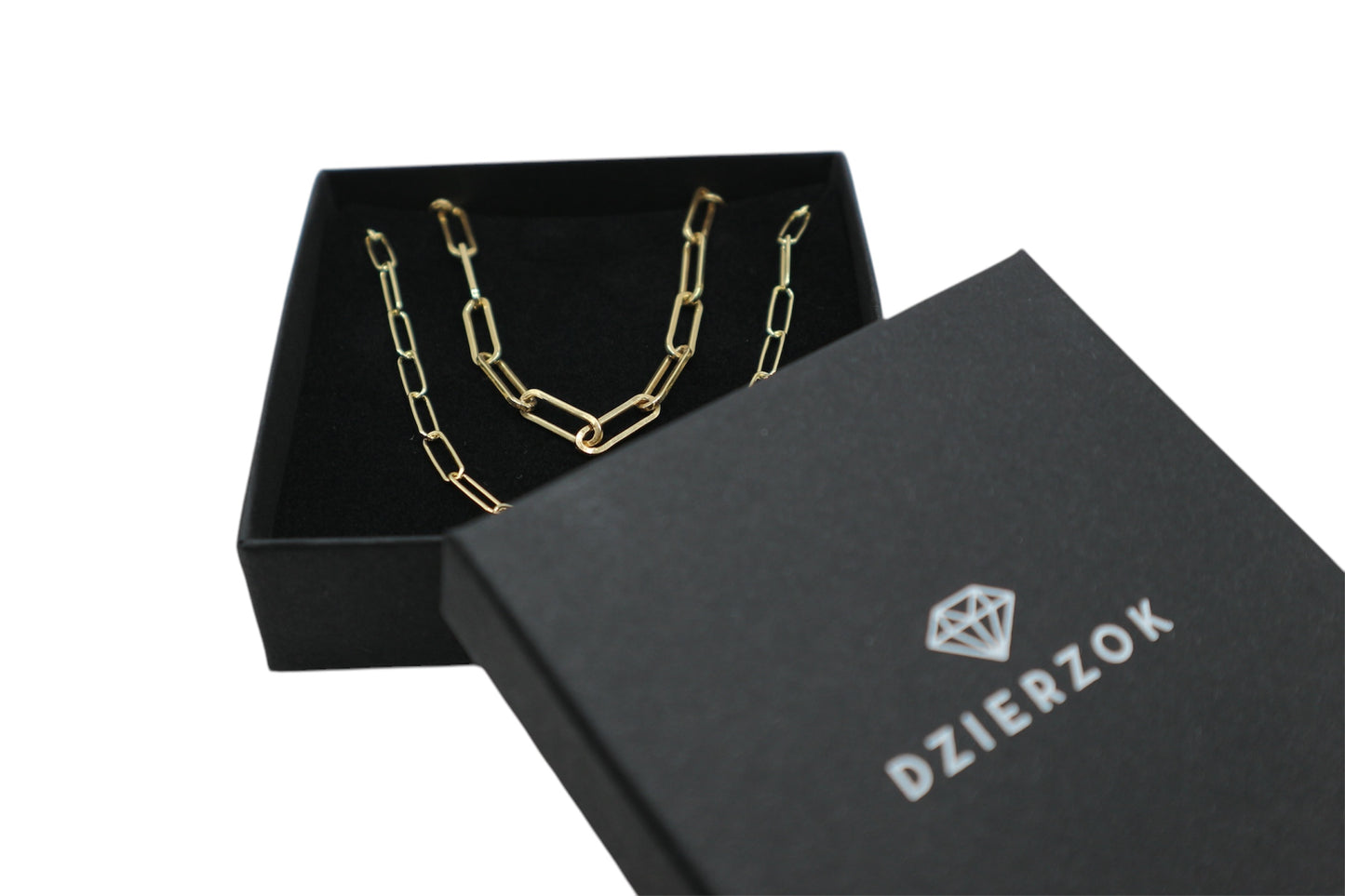 Limitiertes Geschenkset Gliederkette 925-Sterling Silber Vergoldet