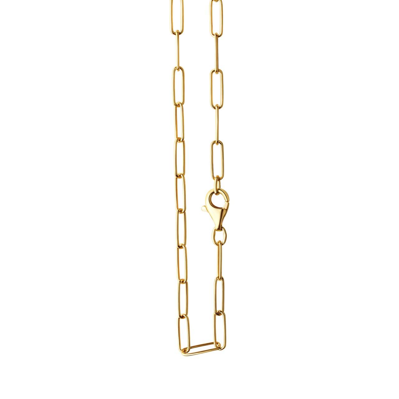 Limitiertes Geschenkset Gliederkette 925-Sterling Silber Vergoldet