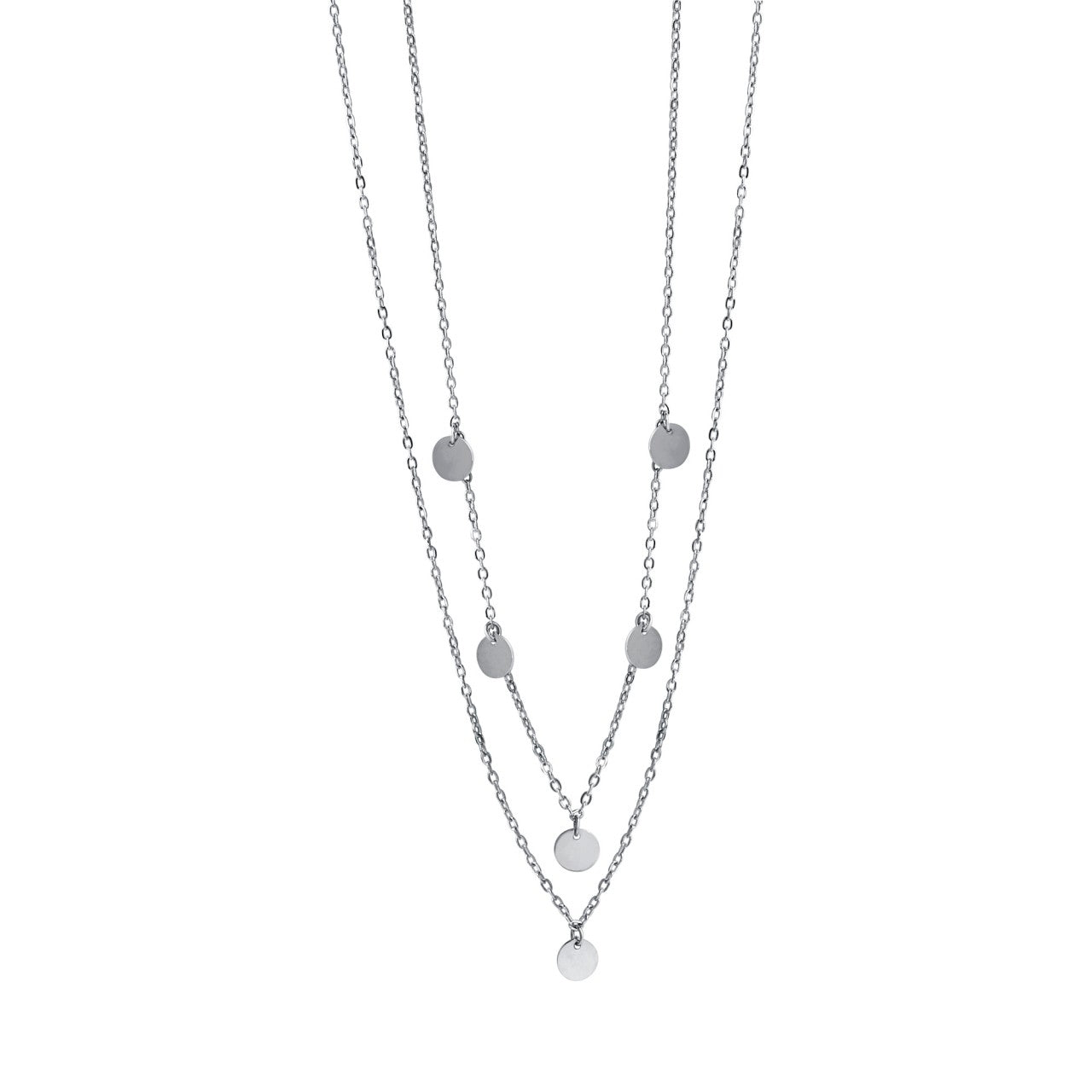 Collier 925- Sterling Silber rhodiniert 42,3cm