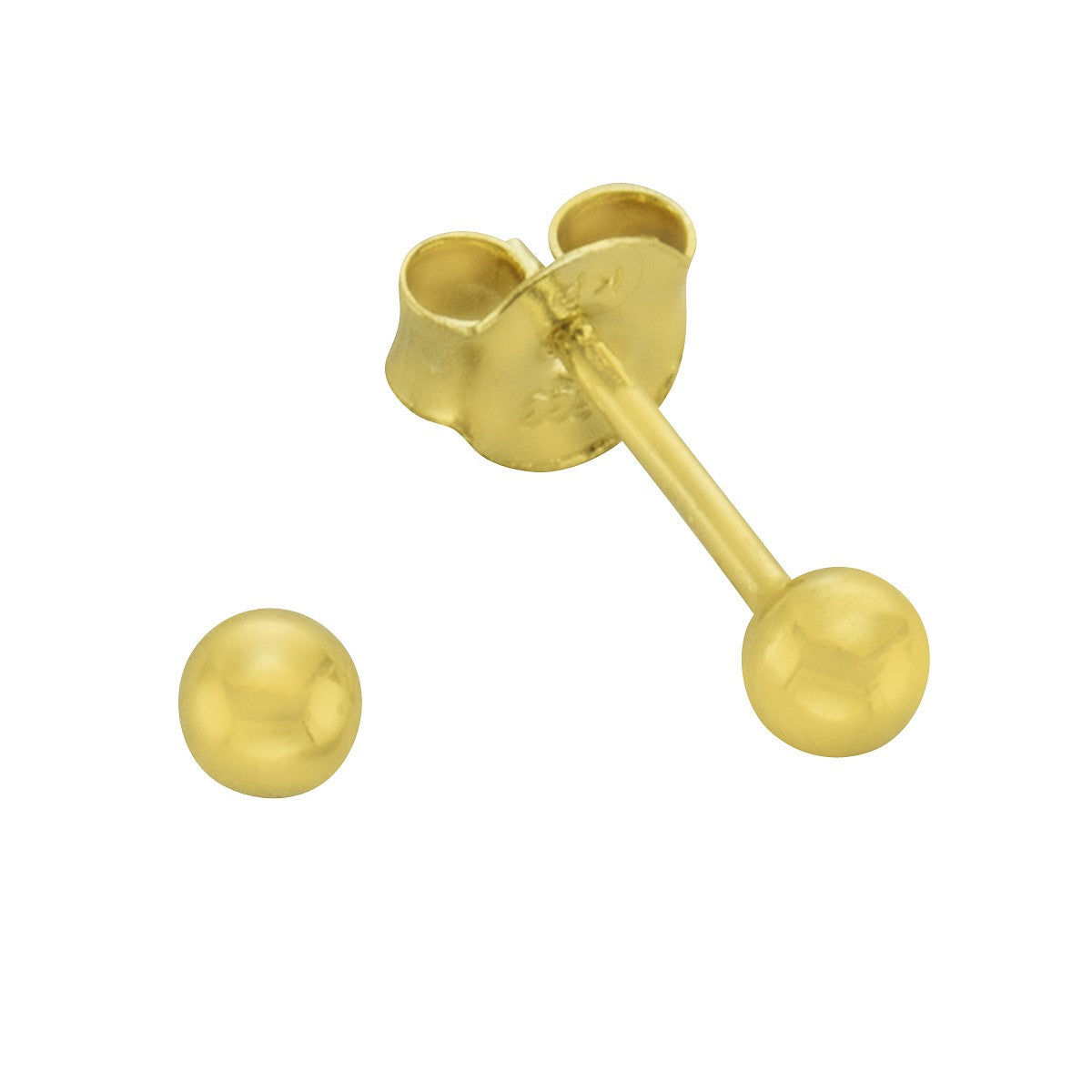 Ohrstecker 585- Gold Kugel 3mm