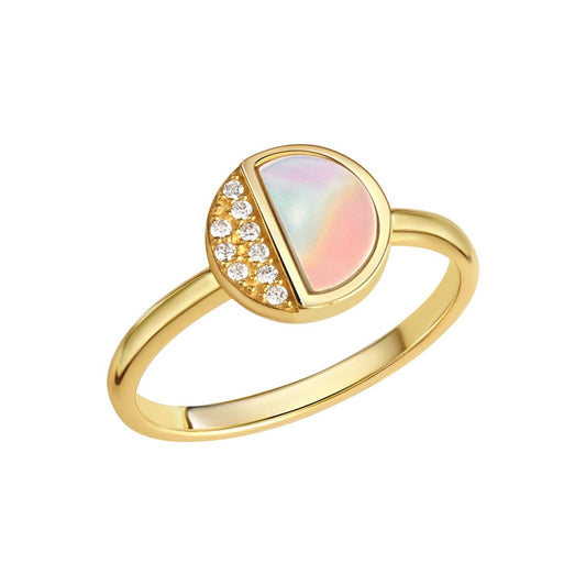 Ring 925- Sterling Silber vergoldet