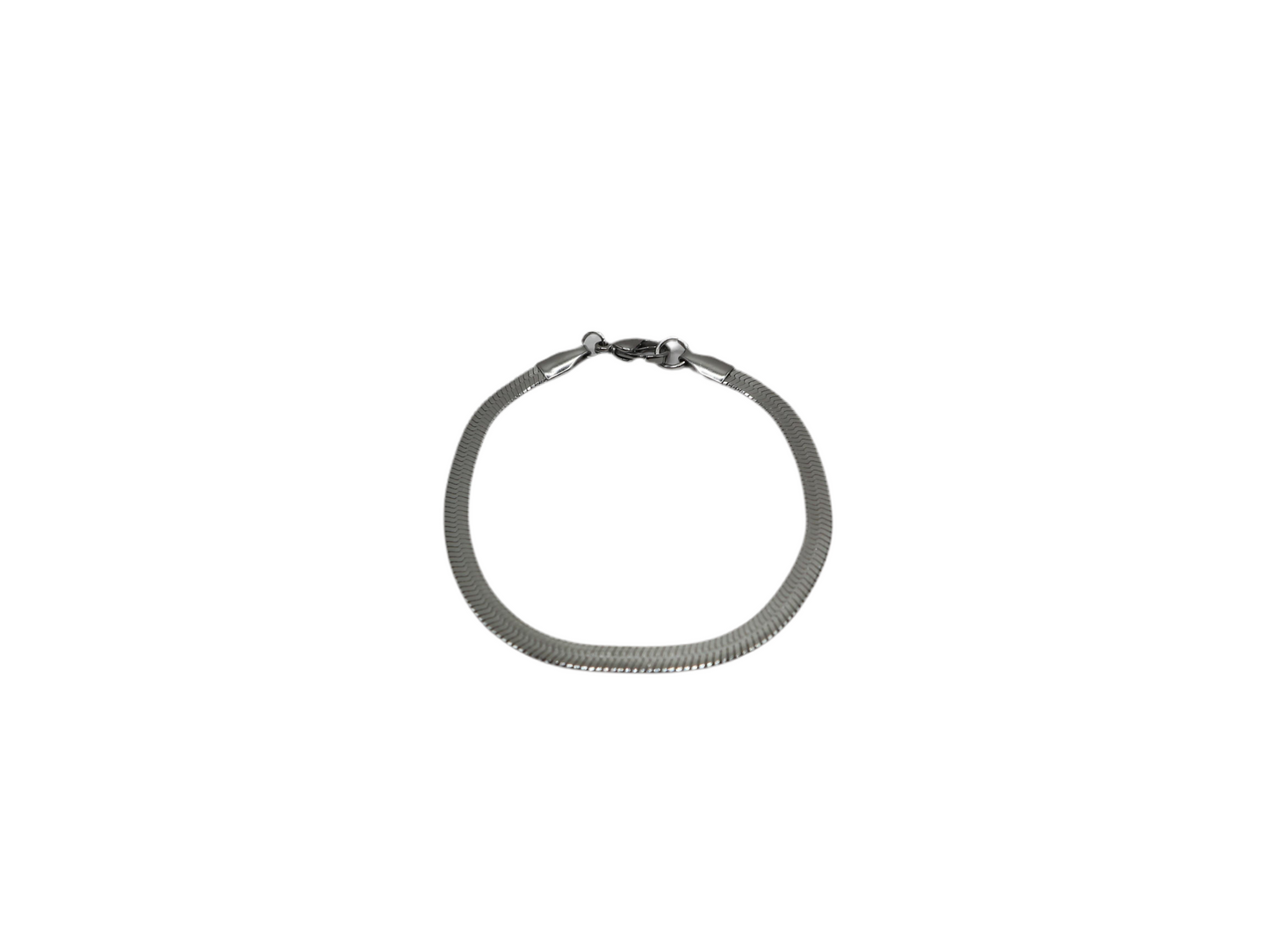 Schlangenkette Armband Silber 4mm
