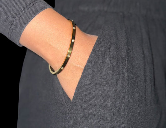 Armreif Gold 4mm