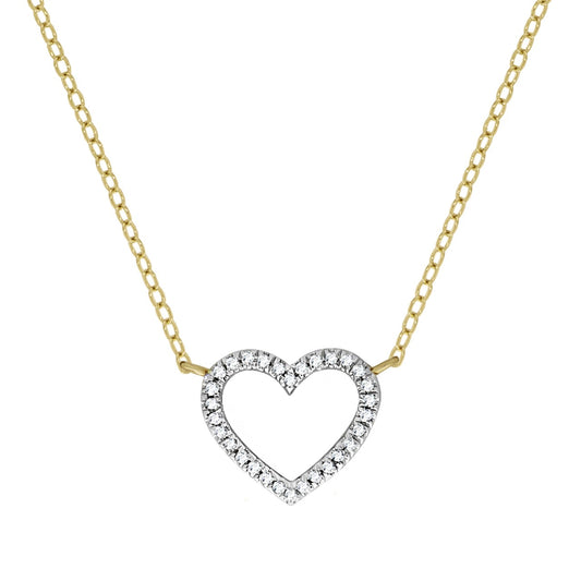 Collier 375- Gelbgold zweifarbig 9,5mm