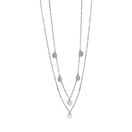 Collier 925- Sterling Silber rhodiniert 42,3cm